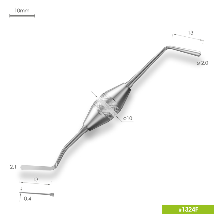 Картинка Штопфер-гладилка средняя 1324F Black 1 из 4 