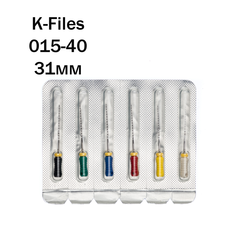К-файлы / K-Files 015-40/31мм 6шт Pro-Endo P63031230 купить