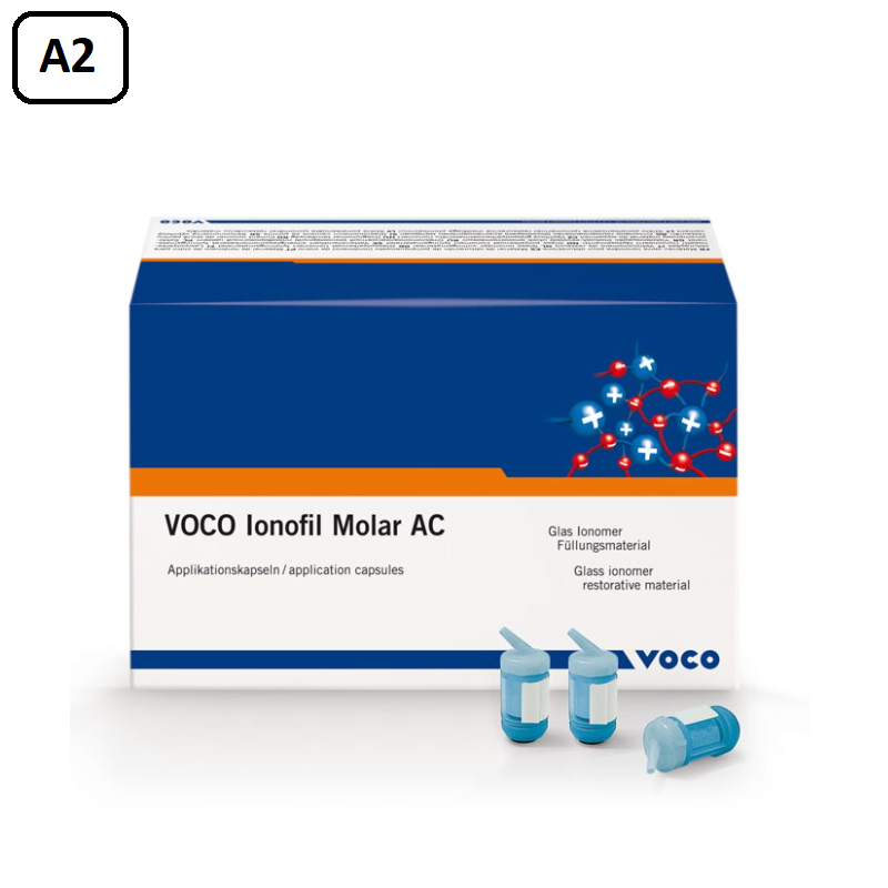Ионофил Молар АЦ /Voco Ionofil Molar AC цвет А2  капсулы 48 шт 1460 купить