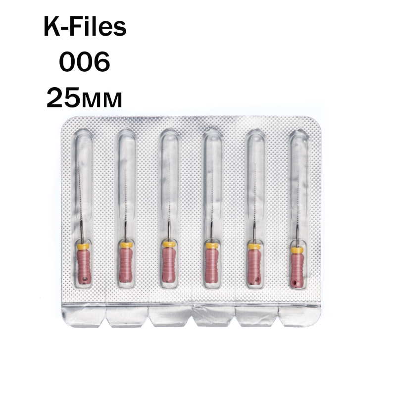 К-файлы / K-Files 006/25мм 6шт Pro-Endo P63025006 купить
