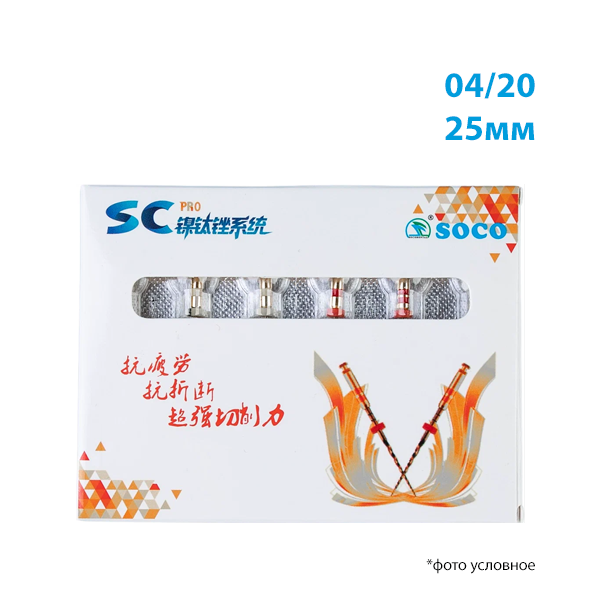 Файл Соко СК Про/Controlled memory SC PRO NiTi File System 04/20 L25мм 6шт купить